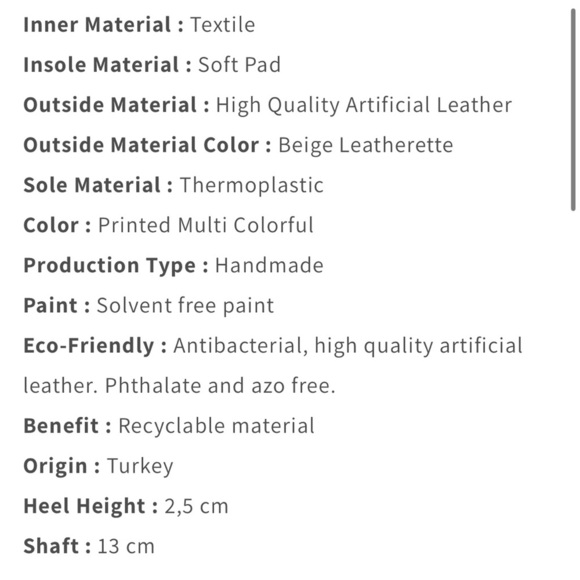 High-Top Sneakers with Colorful butterfly Pattern by Goby- Size 5 - Picture 11 of 12